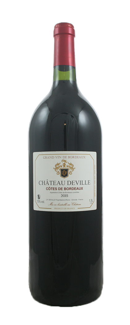 CHATEAU DEVILLE, COTES DE BORDEAUX MAGNUM