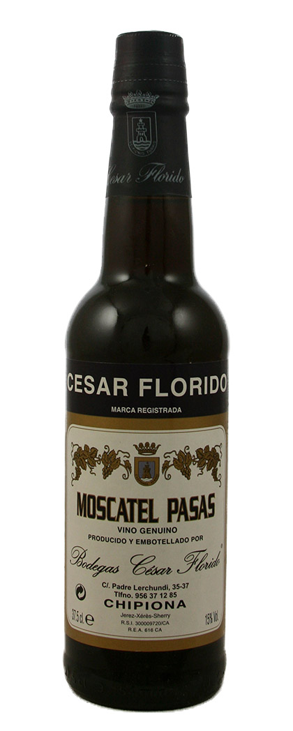 BODEGAS CESAR FLORIDO, MOSCATEL PASAS